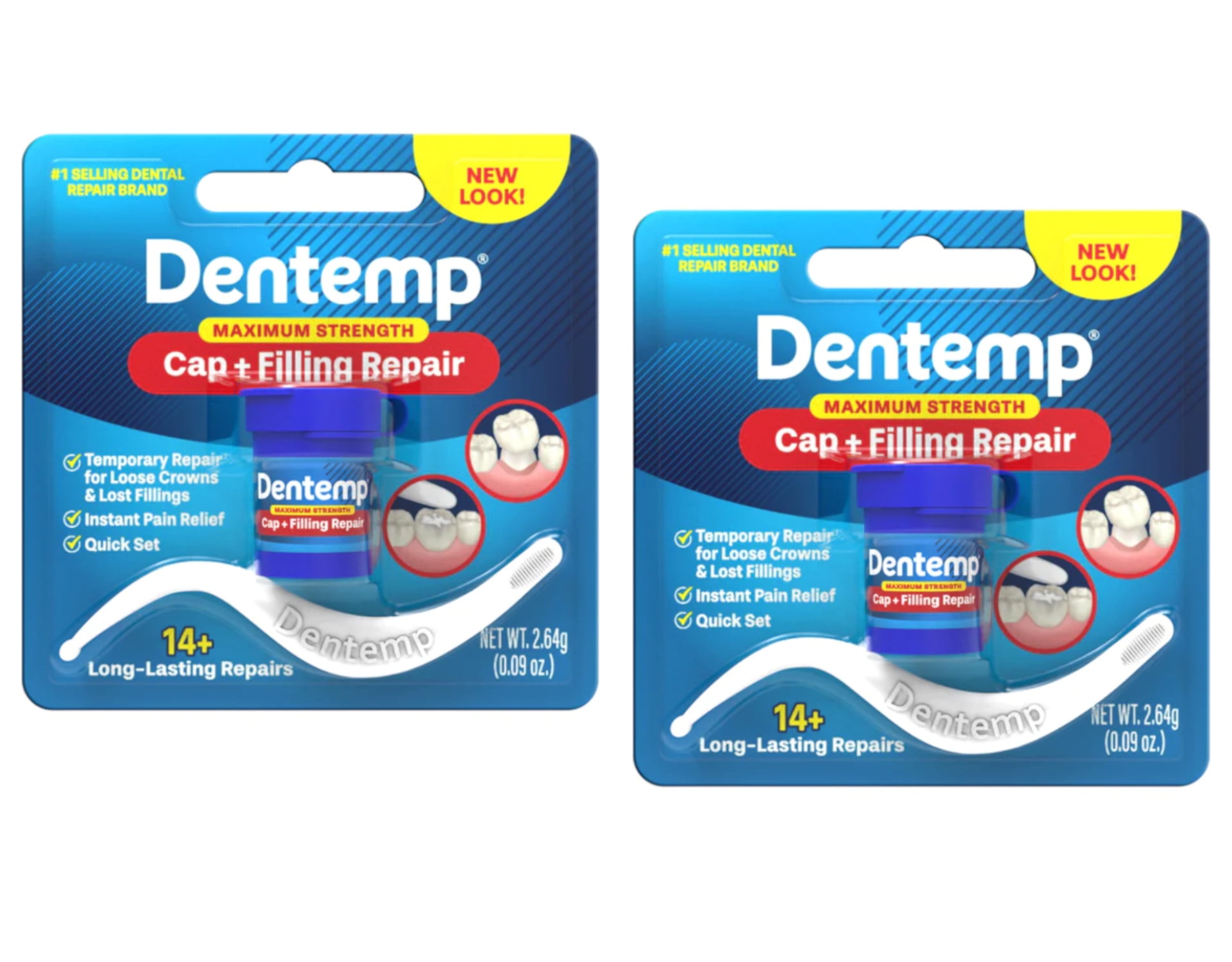 DenTemp O.S. Max Strength Dental Repair Kit - 2.2 g