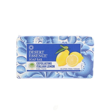 (2 Pack) Desert Essence Barsoap Exflt Italn Lemon 5oz