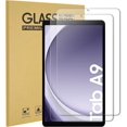 thumbnail image 1 of 2 Pack Designed for Samsung Galaxy Tab A9 & Galaxy Tab A11 8.7" Tempered Glass Screen Protector, (SM-X110/ SM-115/ SM-X133/SM-X135), Ultra Clear, 9H Hardness, Scratch Resistant, 1 of 7