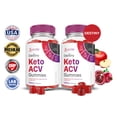 thumbnail image 1 of (2 Pack) Destiny Keto ACV Gummies 1000MG Dietary Supplement 120 Gummys, 1 of 9