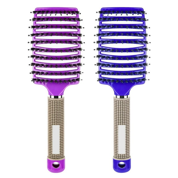 2 Pack Detangling Brush for Women Curly Hair Detangle Remove Tangle Painless