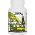 thumbnail image 1 of (2 Pack) Deva Vegan Pumpkin Seed Oil 90 Vegi Caps, 1 of 1