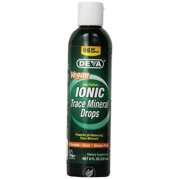 (2 Pack) Deva Vegan Trace Mineral Drops 8oz