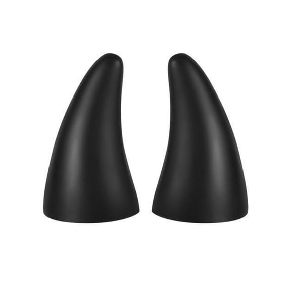 2 Pack Devil Horn Car Decorations, 3D Bull Horn Decal Bumper Stickers for Halloween