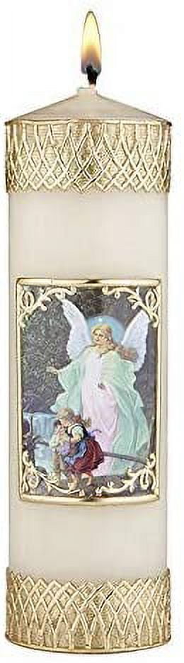 "2 Pack - Devotional Candle - Guardian Angel Wax - 2-1/2"" Dia x 7-3/4""H"