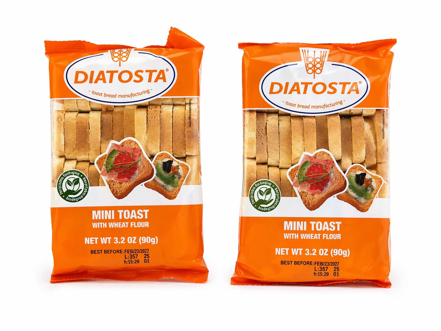 Packed Toast In Store Mini Toasts For Appetizers