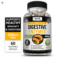 (2 Pack) Digestive Enzymes W/ Prebiotic & Probiotics, Gas, Constipation