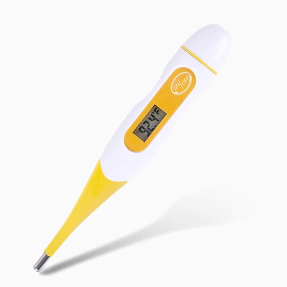 2 Pack Digital Thermometer For Fever, Oral,Rectal and Underarm Use - Easy Accurate and Fast Reading 60-Second Medical Thermomether