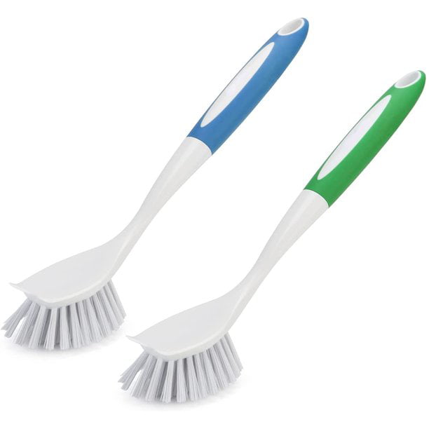 FOR SINK SCRUBBER With Handle Dish Scrub Brush Dish Brush Kitchen Scrub  Brushes $5.97 - PicClick AU
