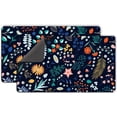 thumbnail image 1 of 2 Pack Dish Drying Mat Drying Mat for Kitchen Counter, Coffee Mat Coffee Maker Mat Dish Drying Mats for Kitchen Counter 19.5x12Inch Dish Drying Pad Ultra Absorbent and Non-Slip Coffee Machine Mat, 1 of 6