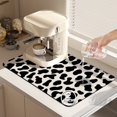thumbnail image 1 of 2 Pack Dish Drying Mat Drying Mat for Kitchen Counter, Coffee Mat Coffee Maker Mat Dish Drying Mats for Kitchen Counter 19.5x12Inch Dish Drying Pad Ultra Absorbent and Non-Slip Coffee Machine Mat, 1 of 4