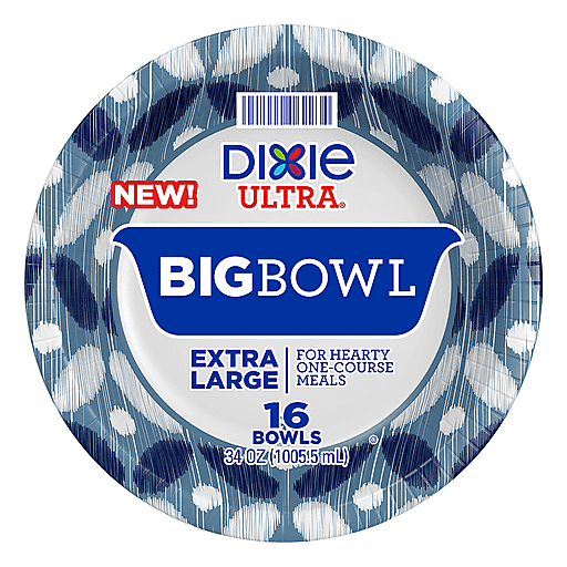 ( 2 Pack ) Dixie Ultra Big Bowl - 32 oz, 16 Count