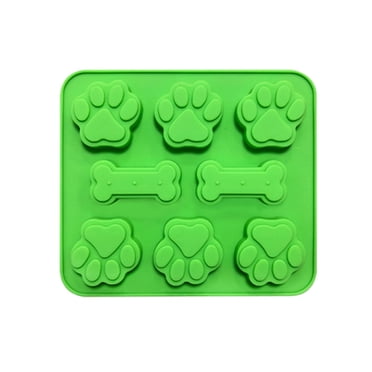 ZUEVPU Fillable Dog Toys For Woof Pupsicle Pops,Frozen Dog Treat Holder Lasting Dog Toy To Keep Away Your Pup Distracted Boredom,Reusable Treat Tray ,Dishwasher Safe,for Large Dogs 25 Lbs And Up