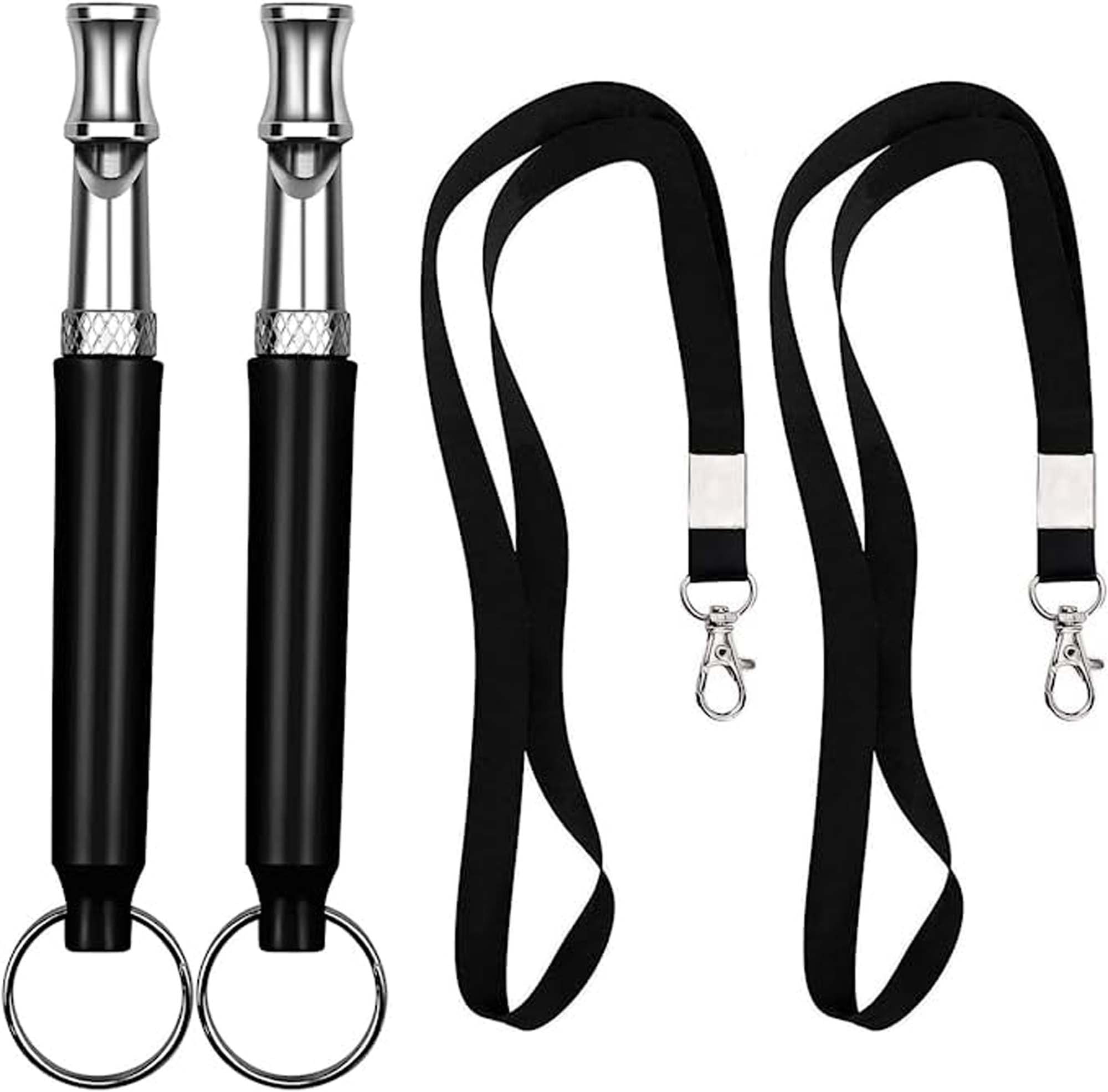 2 Pack Dog Whistle, Ultrasonic Dog Whistle for Stop Barking