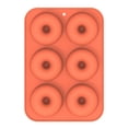 thumbnail image 1 of 2 Pack Donut Pan Silicone Donut Mold Non Stick Silicone Doughnut Pan Heat Resistant Donut Molds for Baking Easy Clean and Dishwasher Microwave Safe Donut Baking Molds Heat, 1 of 9