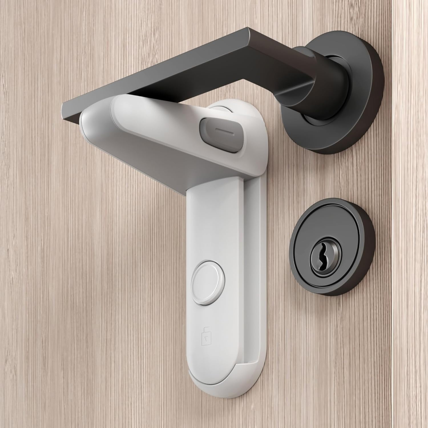 2 Pack Door Lever Safety Lock, Door Locks for Children, Child Door