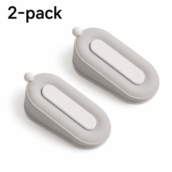 2-Pack Door Stopper Wedge, Non-Slip Door Holder, Anti-Slam Door Stops, Durable Door Stop Block for Home, Office, Bedroom Use