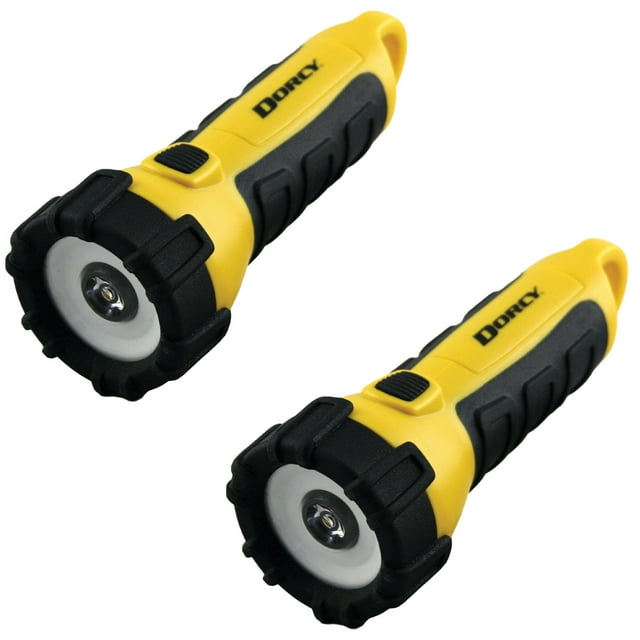 2 Pack Dorcy 41-2521 Pro Series 200-lumen Led Waterproof Floating Flashlight