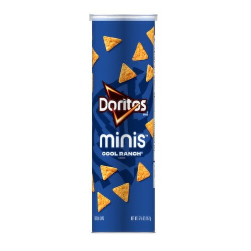 2 Pack - Doritos Cool Ranch Minis Canister 5.125 oz Package May Vary