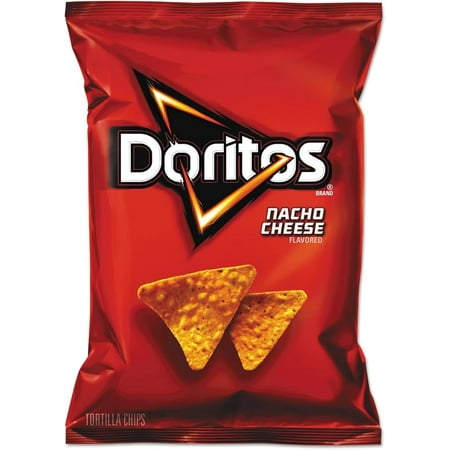 2 Pack Doritos Nacho Cheese Tortilla Chips