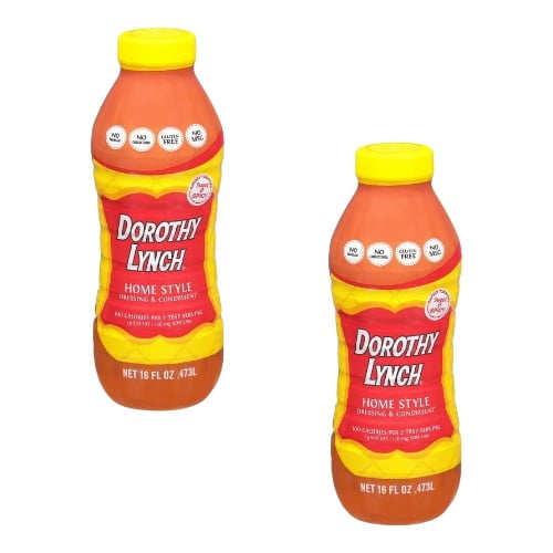 ( 2 Pack ) Dorothy Lynch Dressing & Condiment, Home Style, Sweet & Spicy 16 Fl Oz