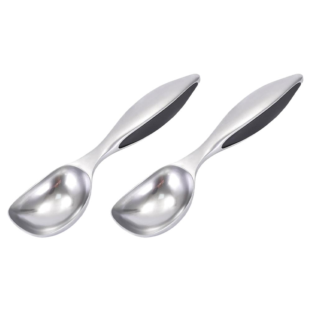 2-Pack Double Buckle Ice Cream Scoop Stainless Steel Ice Cream Scoop ...