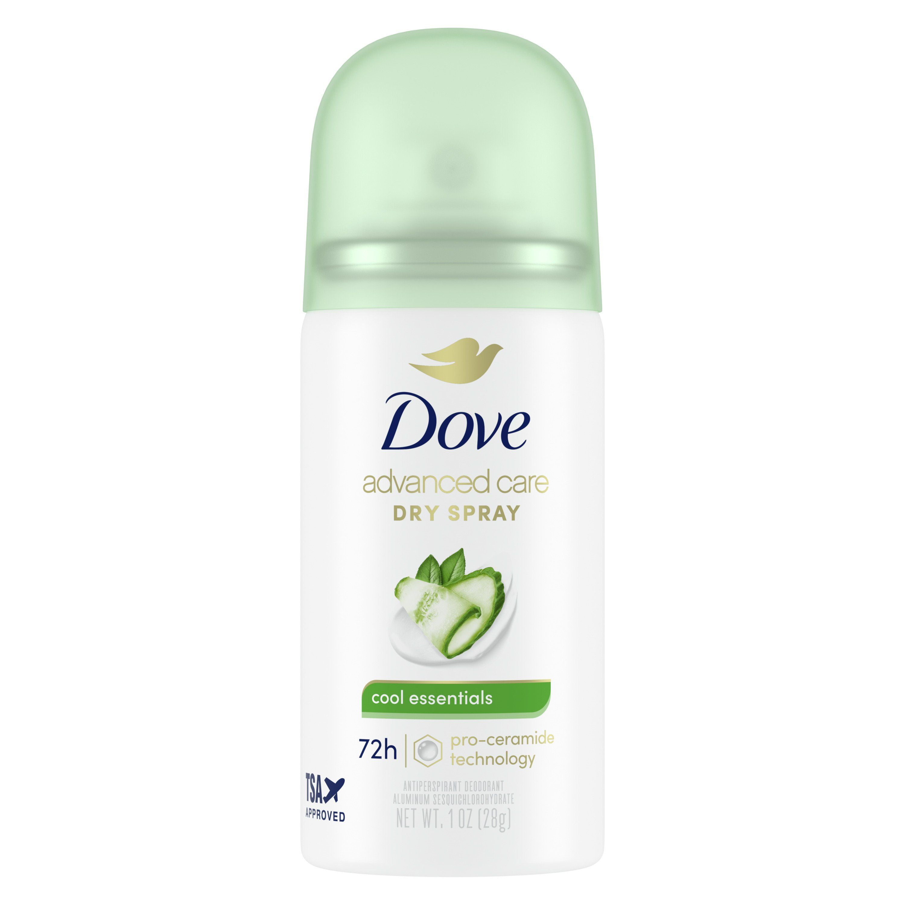 2 Pack - Dove Advanced Care Travel Size Deodorant Spry - Cool