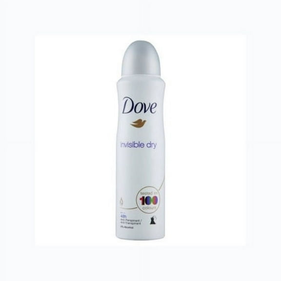 2 Pack Dove Invisible Dry Antiperspirant Deodorant Spray, 150ml (5.07 oz)