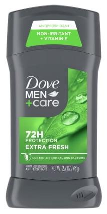 2 Pack | Dove Men + Care Extra Fresh 72 Hour Antiperspirant & Deodorant Stick 2.7 oz