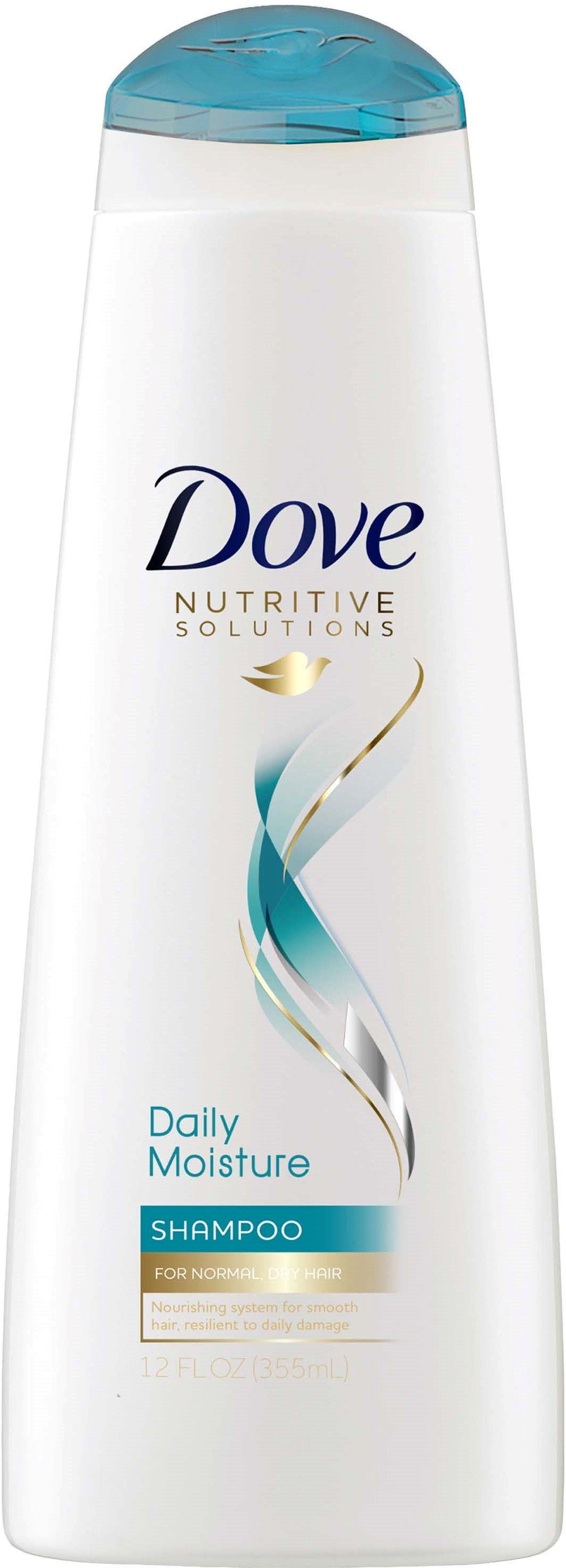 2 Pack - Dove Nutritive Solutions Shampoo Daily Moisture 12 oz
