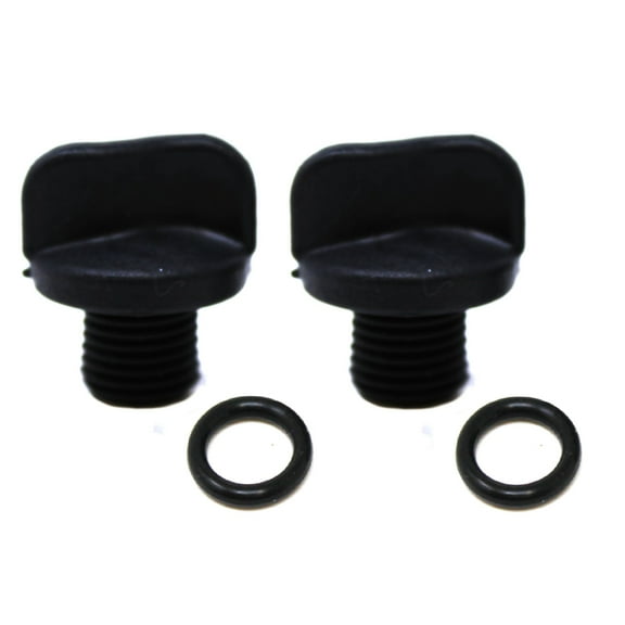 2 Pack Drain Plugs with O-Rings Replacement R0446000 for Zodiac Jandy Filter Pump