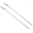 thumbnail image 1 of 2 Pack Drapery Operating 17Inch Clear Invisble Curtain Pull Rod Opening and Closing Window Drapery Wand with Hook, 1 of 9