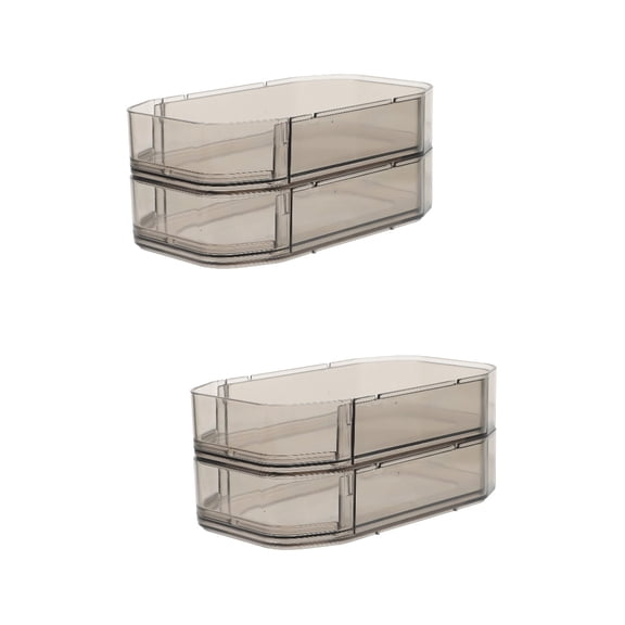 CIMAXIC Cimaxic Grey Ps Tabletop Organizer, Efficient and Stylish for Home