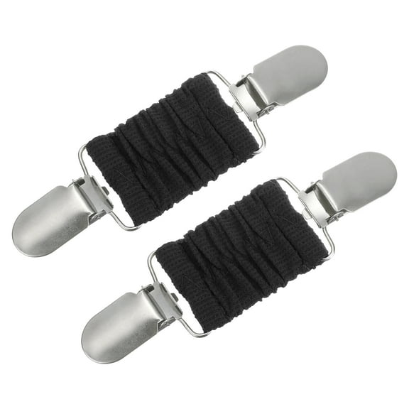 2 Pack Dress Cinch Clips, Tightener Dress Back Cinch Clip(Black)