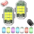 thumbnail image 1 of 2 Pack Drone Strobe Light with Remote Control for Mini 5 Pro/Mavic 4 Pro/Phantom 3/4 Pro Mavic Mini Air Avata Series Drone Night Flight FAA Anti-Collision Rechargeable LED, 1 of 6