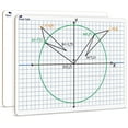 thumbnail image 1 of 2 Pack Dry Erase XY Axis Lap Board 9”X12” |, 1 of 10
