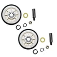 thumbnail image 2 of 2-Pack Dryer Support Roller Wheel Kit - Fits Maytag Amana Whirlpool - 12001541 - VIALU 2 of 6