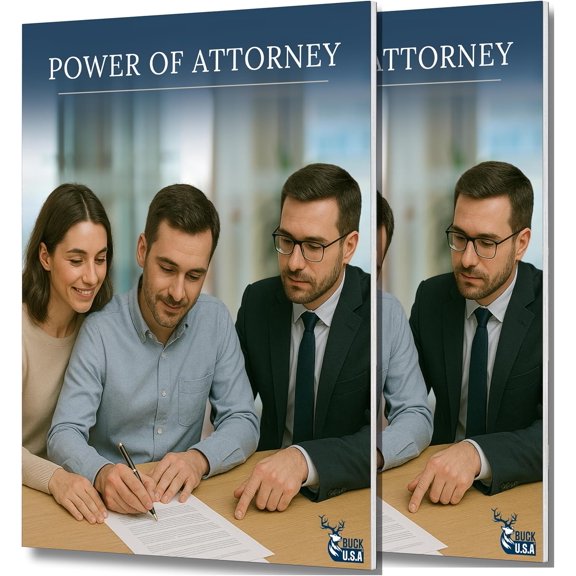 2 Pack Durable Power of Attorney Kit  Financial & Medical POA Forms with Instructions, Attorney-Prepared, 50-State Compatible, Sample Filled Form, Revocation Form, Major Gifts Rider & Agent Duties