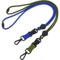 thumbnail image 1 of 2 Pack Durable Round Cord Heavy Duty Lanyard With Breakaway, Detachable Buckle For ID Card Badge Holder And Keys, 1 of 7