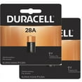 thumbnail image 1 of 2 Pack Duracell Battery Alkaline Size 28A 6V, 1 of 2
