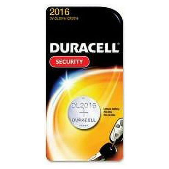 2 Pack Duracell CR2016 3 Volt Lithium Battery ECR2016 CR 2016 DL2016