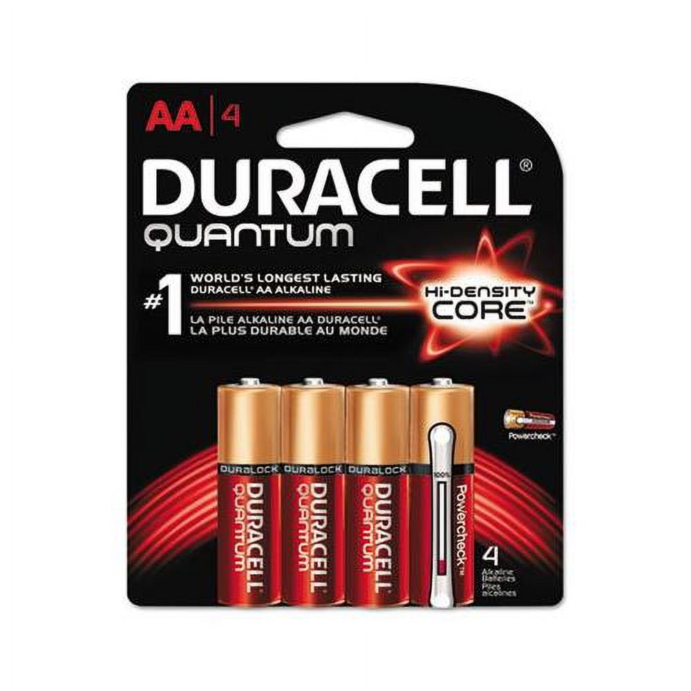 Duracell Quantum Alkaline Batteries Aa 4 Each