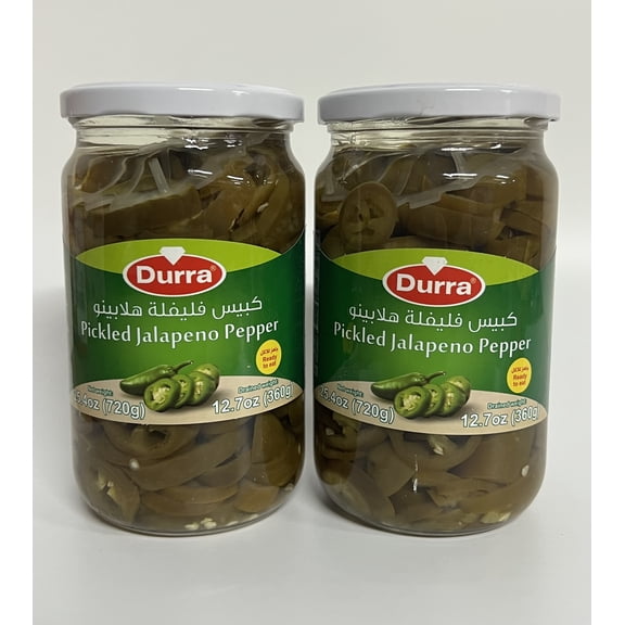 2-Pack - Durra Pickled Jalapeo Pepper 12.7 oz (360g) each