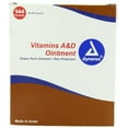 thumbnail image 1 of 2 Pack Dynarex Vitamins A&D Ointment Skin Protectant #1150 144 Packets Each, 1 of 10