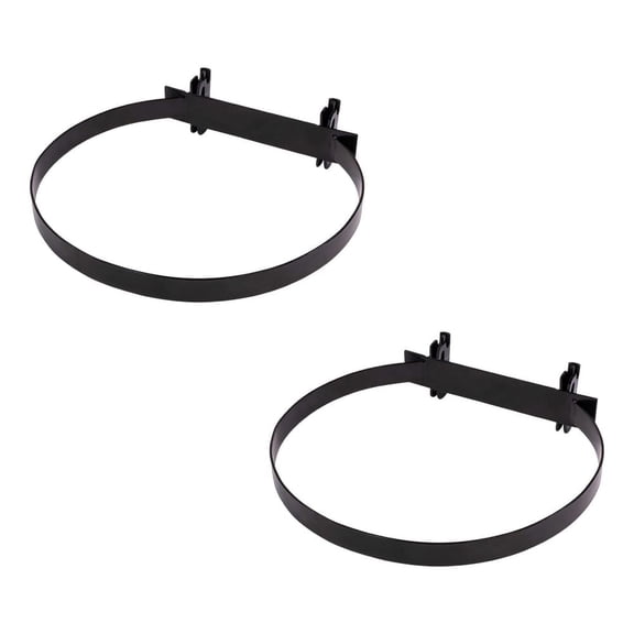(2 Pack) E-Track Bucket Holder - Enclosed Trailer 5 Gallon Bucket Holder - E-Track Accessories for Enclosed Trailer, Workshop, & Garage - Max 12-2/5" Bucket Dia