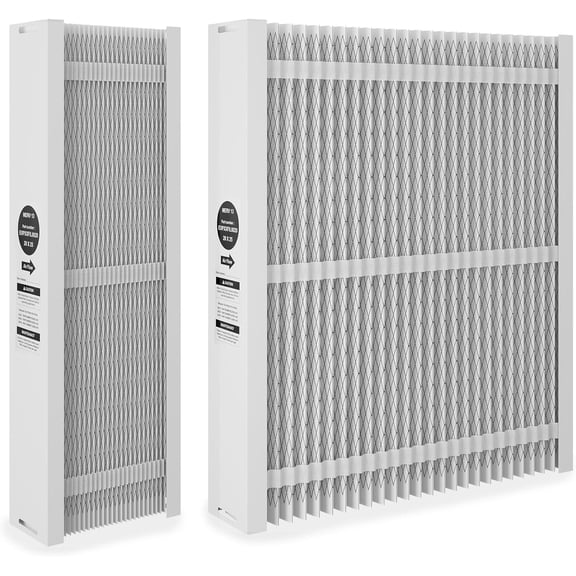2 Pack EXPXXFIL0020 MERV-13 Filter Replacement Compatible with Bryant/Carrier EZ-Flex EXPXXFIL0020/EXPXXFIL0320 Heating and Cooling System, 20x25x5in