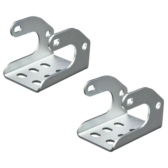 2 Pack Easy Off Tarp Stop Body Bracket for Roll Tarp System - 11/16" x 2-1/4" x 3-3/4" Secure Roll Tarp System with Bolt-On for Front & Rear Mounting