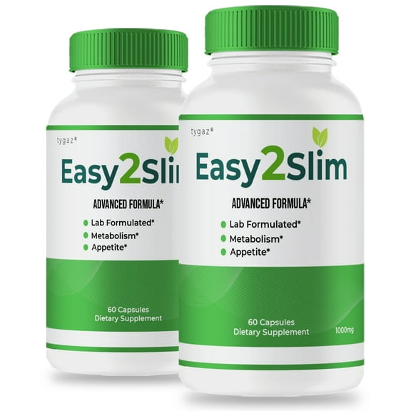 (2 Pack) Easy2Slim - Easy2Slim Pill Supplement