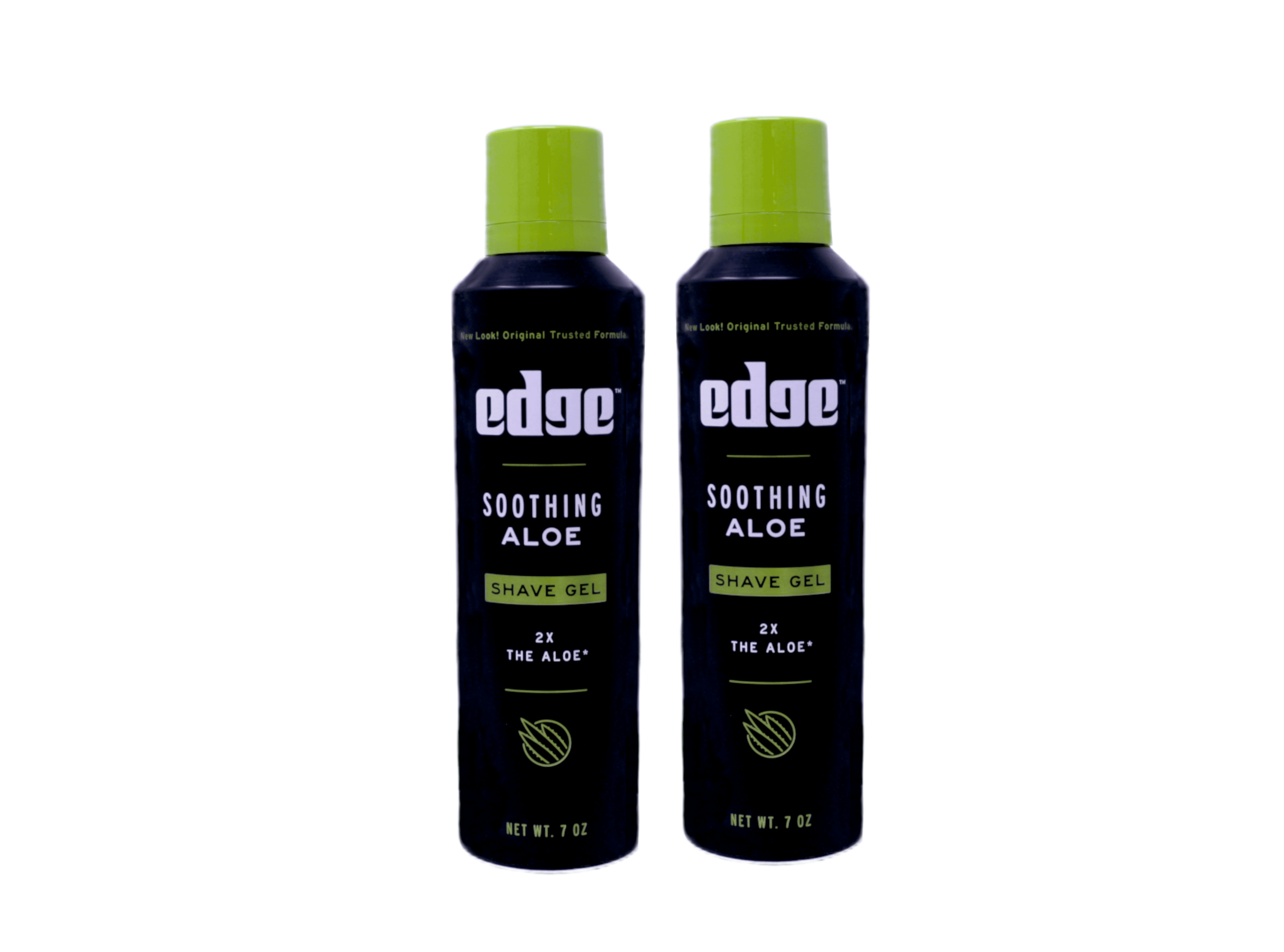 Edge 2 Pack - Soothing Aloe Shave Gel, Moisturizing, Ideal for