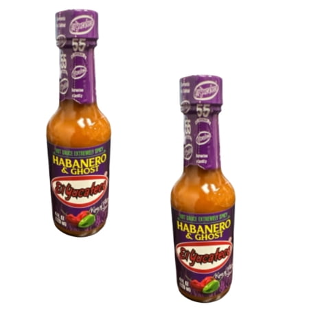 ( 2 Pack ) El Yucateco Ghost Habanero Sauce, 4 oz